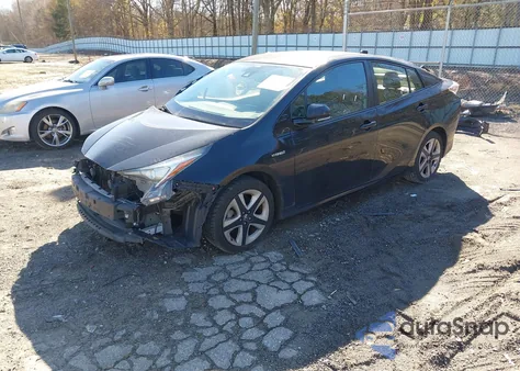 2018 Toyota Prius Four Touring from USA, damaged, VIN JTDKARFUXJ3553033